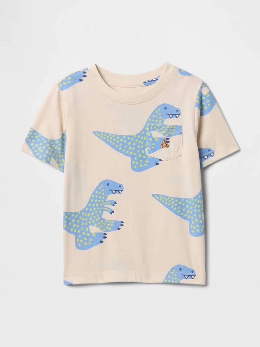 T-shirt con fantasia_0