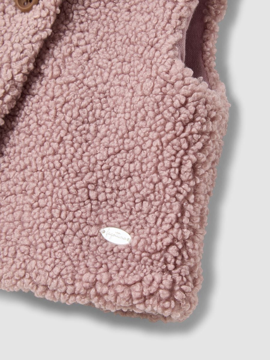 Pink regular-fit gilet_3