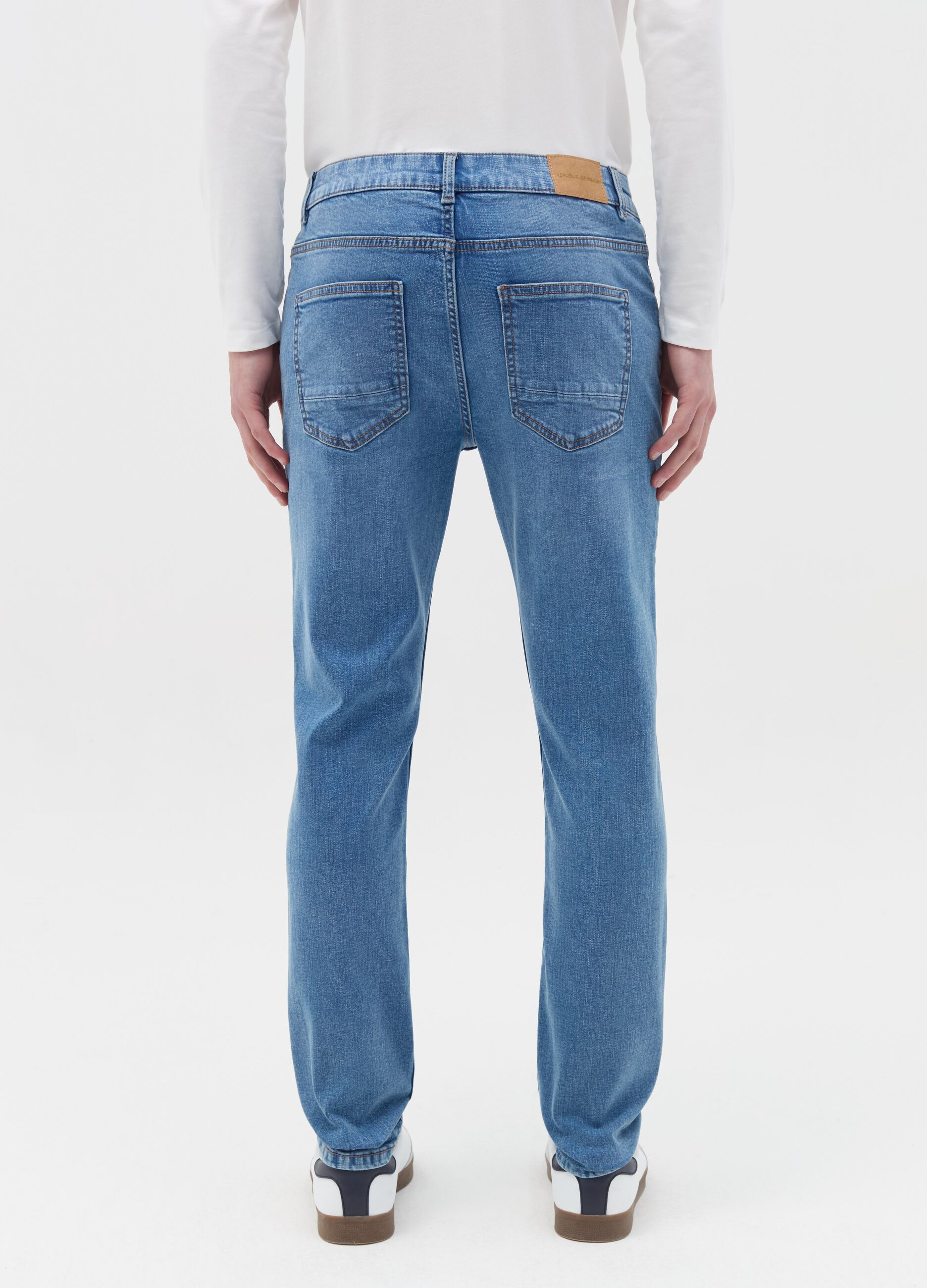 Skinny-fit jeans with five pockets
