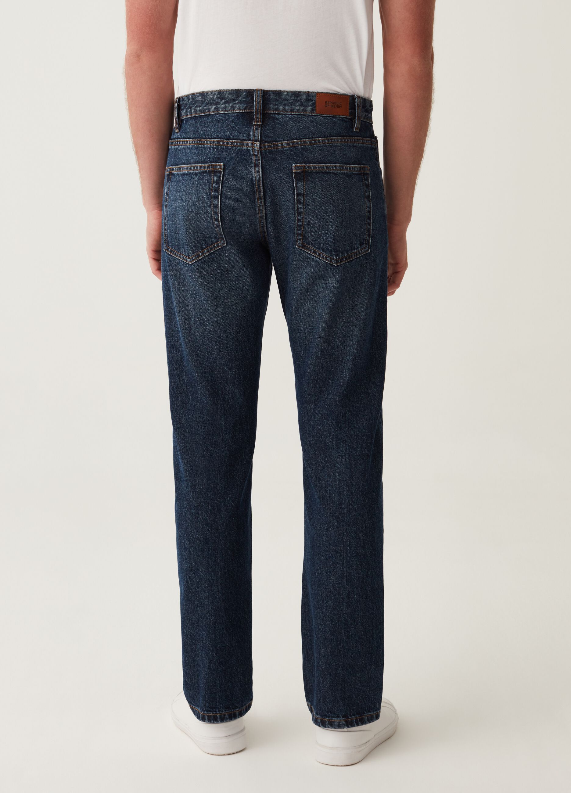 Jeans regular fit acid wash_2