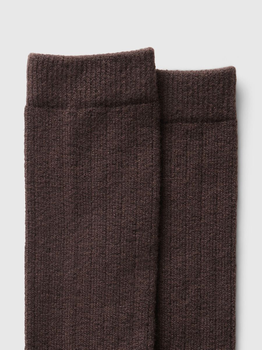 Midi socks with flat ribbing_1