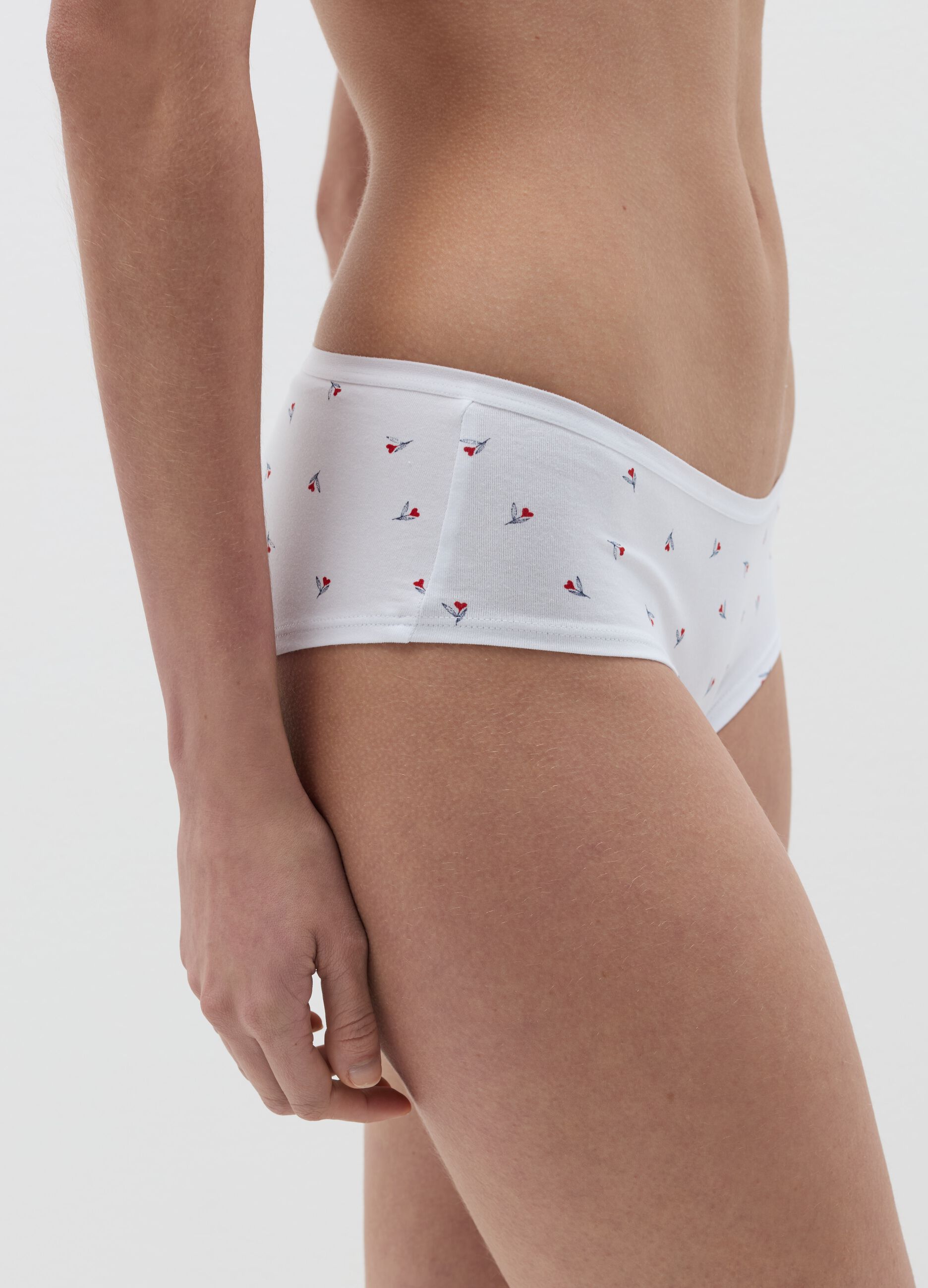 Set cinque culotte con stampa