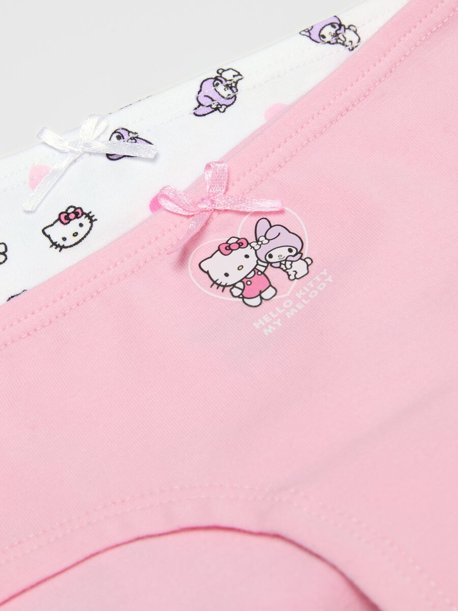 Two-pack Hello Kitty stretch cotton knicker shorts_2