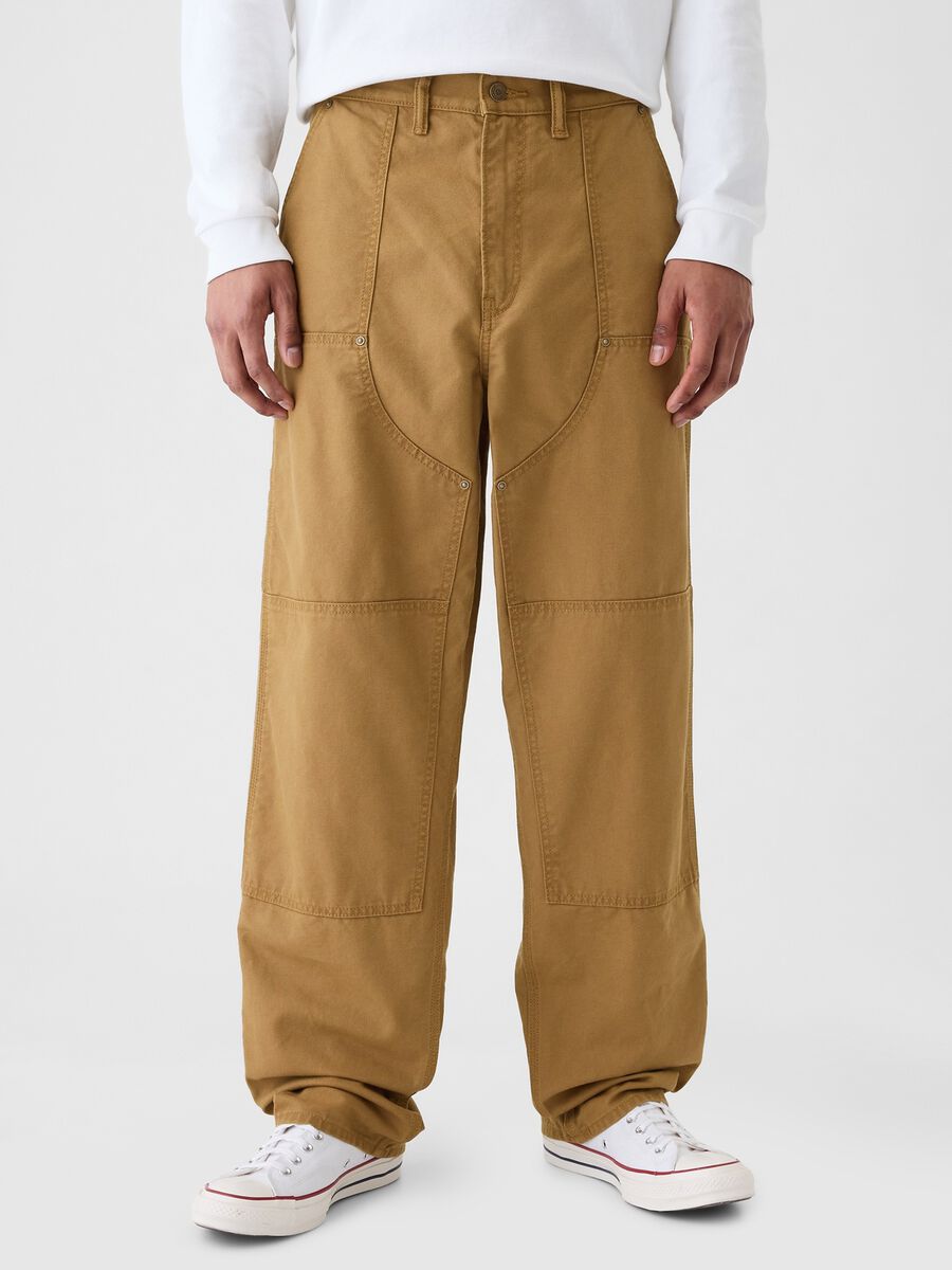 Baggy-fit utility trousers_1