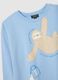 Blue cotton pyjamas for boys_2