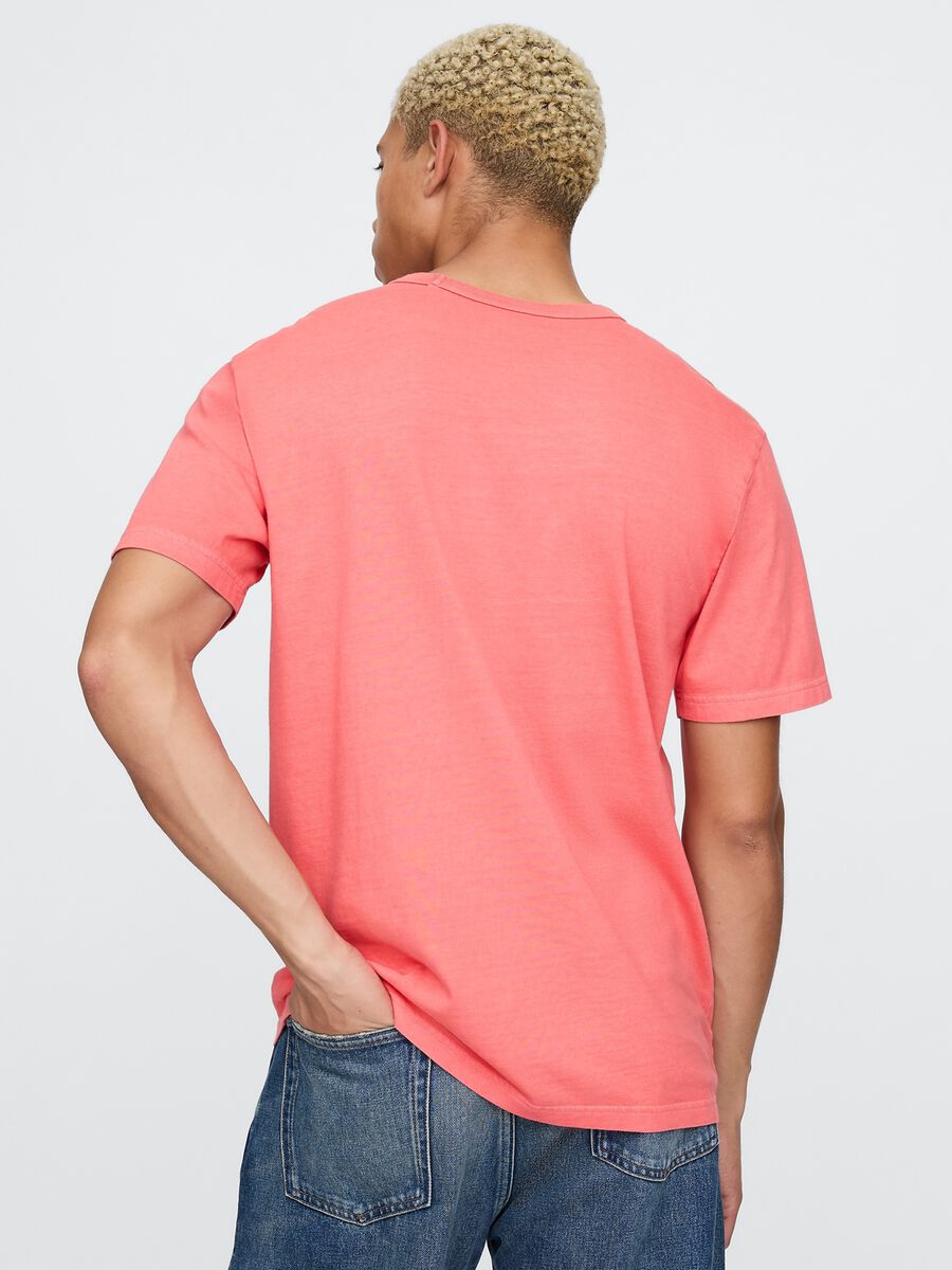 Pink Cotton Gap T-Shirt_2