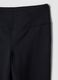 Blue flared leggings in stretchy fabric_7