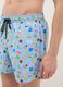 Blue swim shorts with Super Mario prints_3