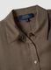 Camicia marrone in pura viscosa regular fit_5