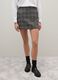 Regular fit multicolour check mini skirt_1