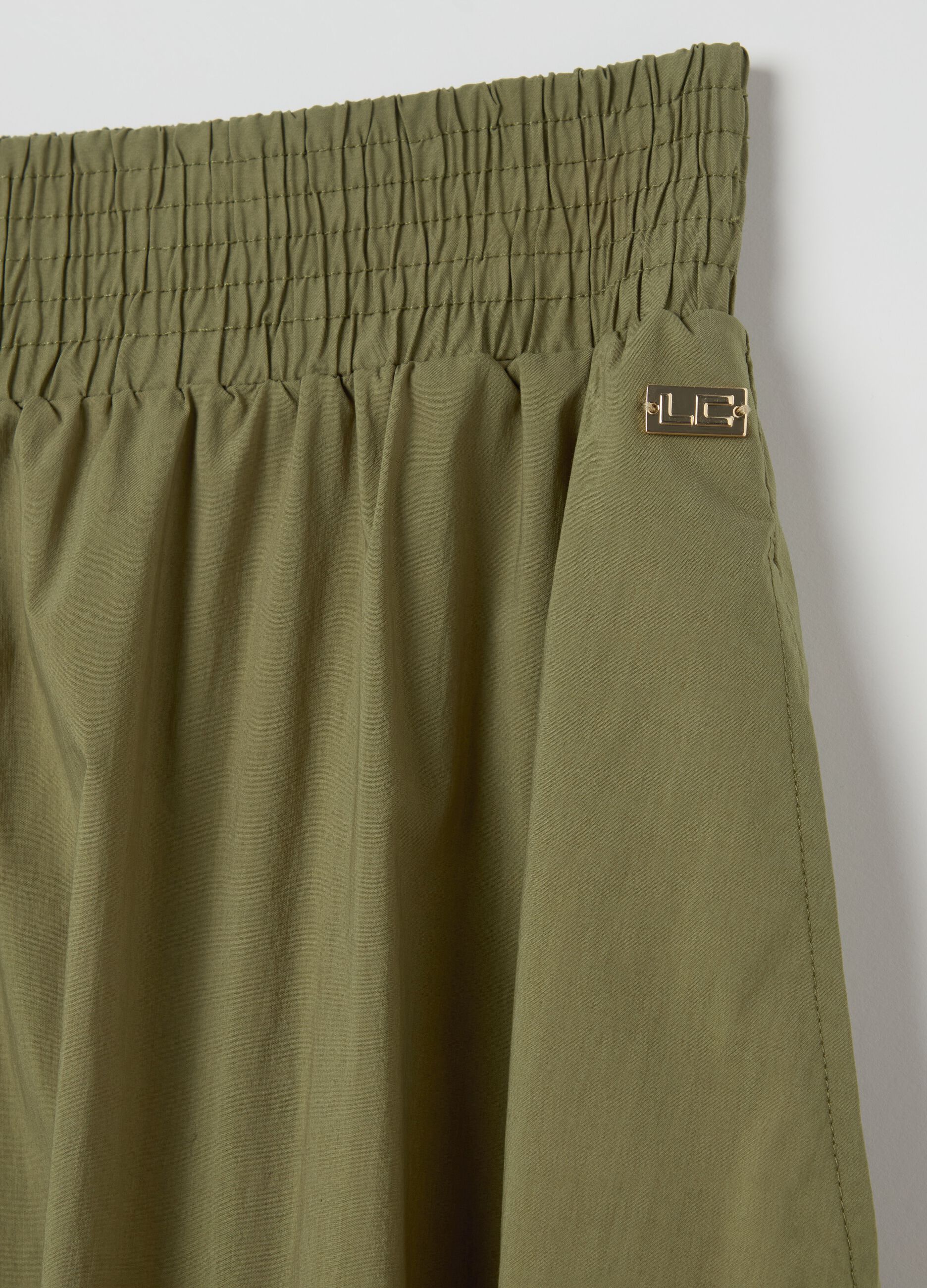 Long skirt with high waist