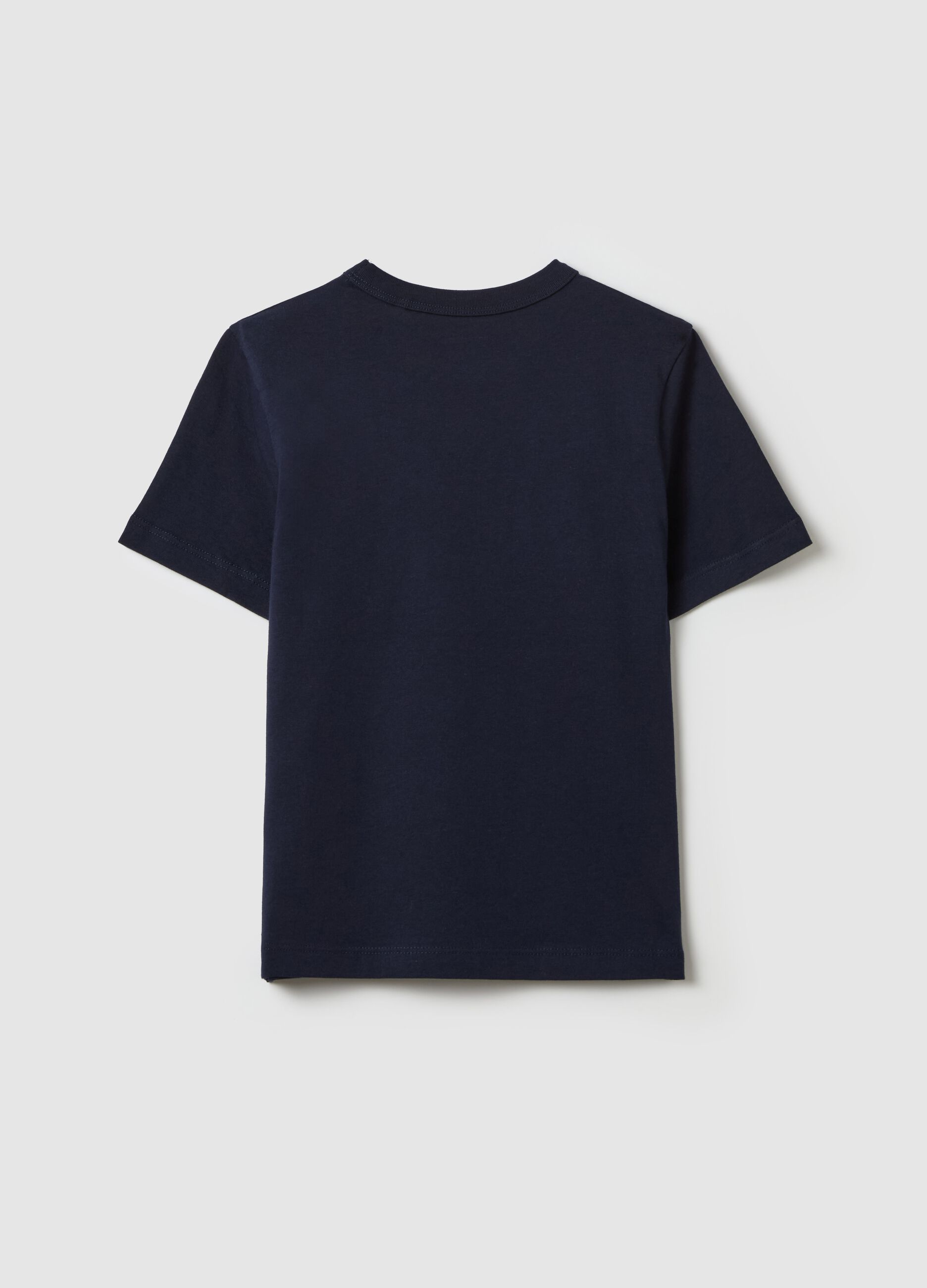 T-shirt in cotone bio tinta unita