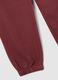 Girls red pure cotton trousers regular fit_3