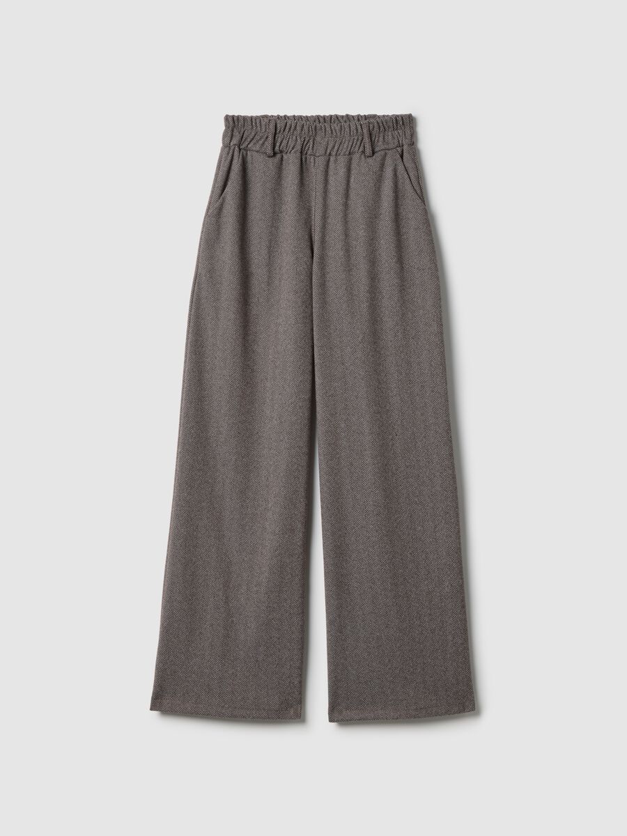 Pantaloni marroni regular fit_4