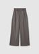 Brown regular fit trousers_4