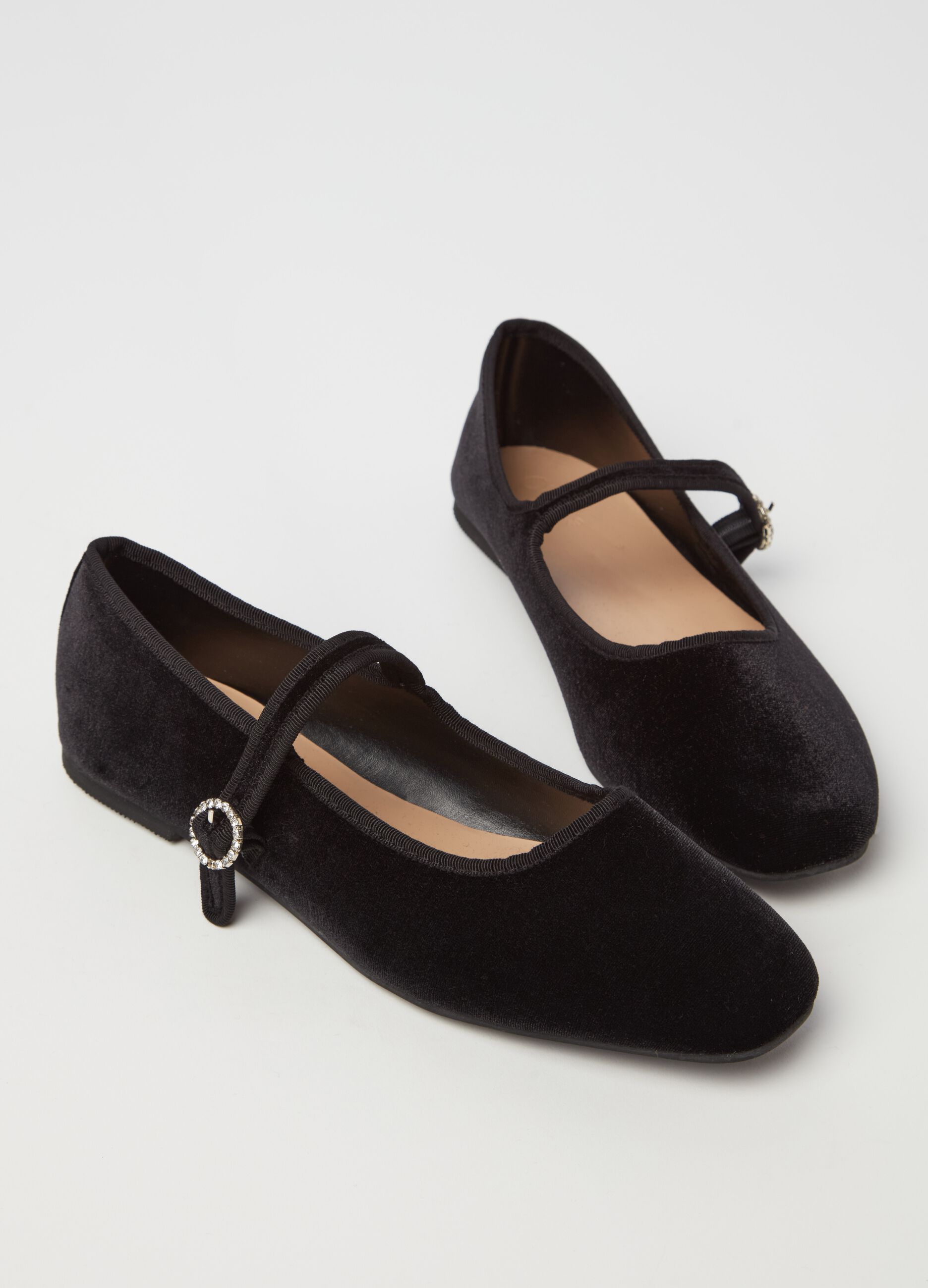 Ballerine in velluto store