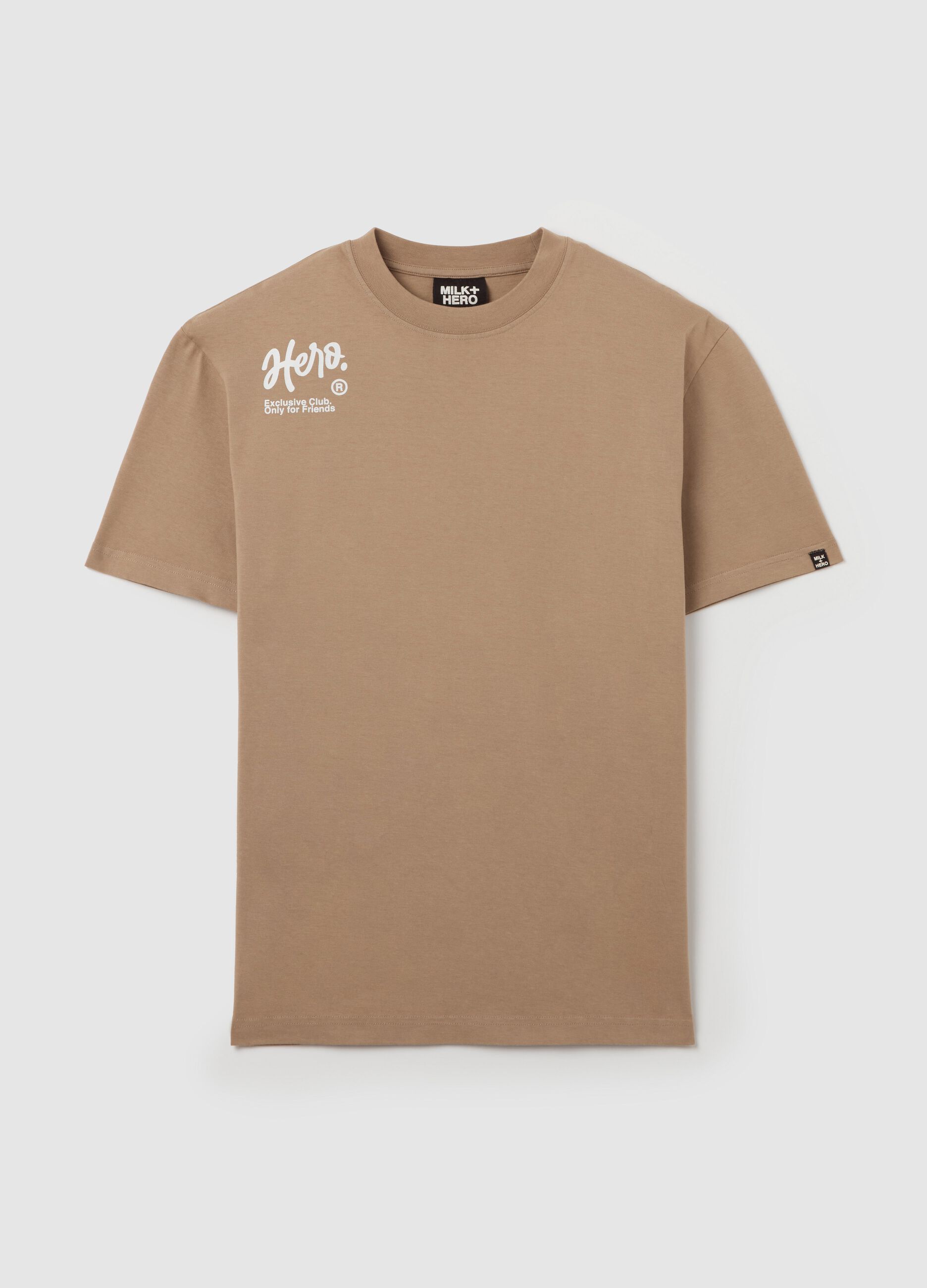 Printed cotton T-shirt