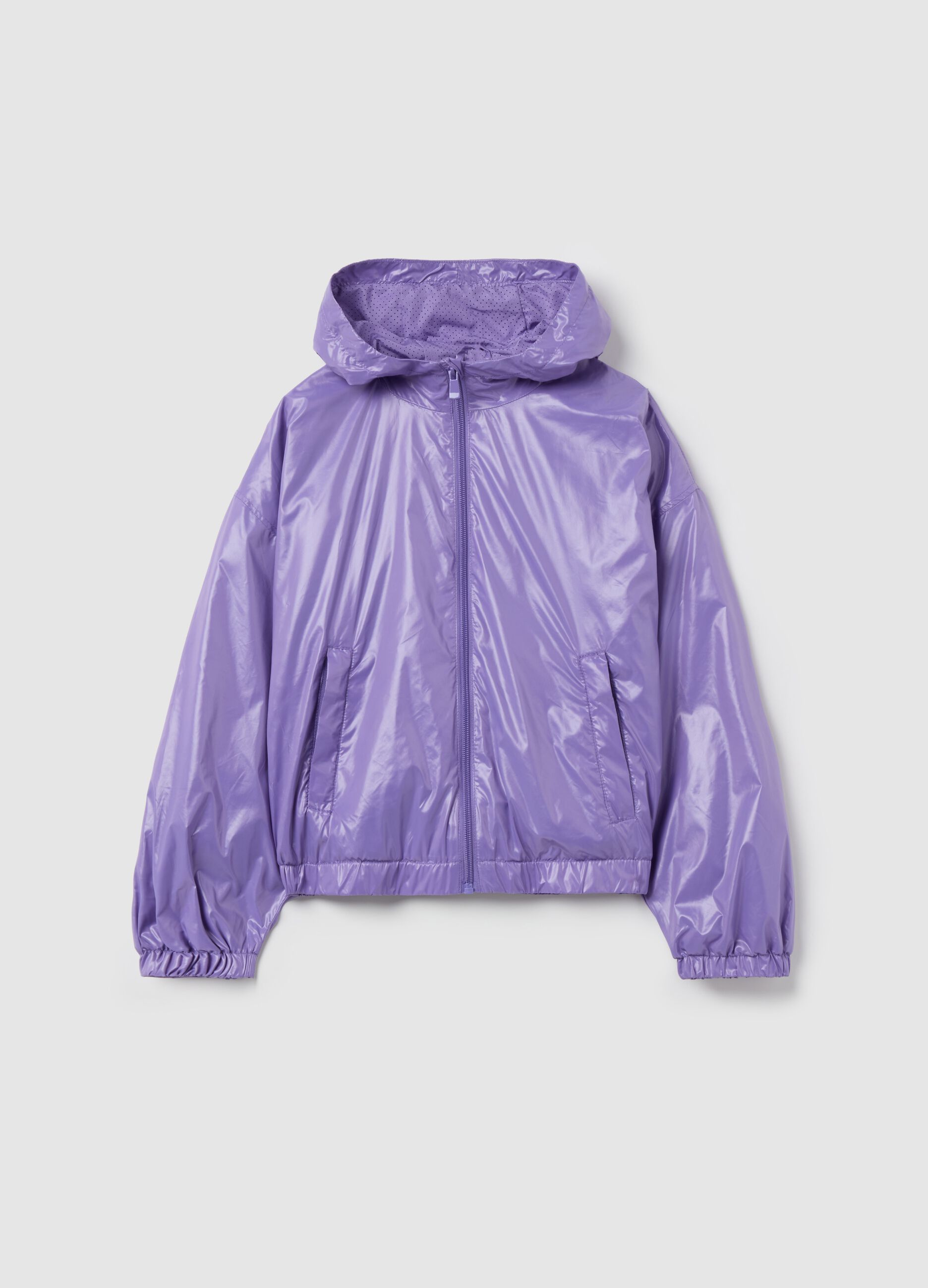 Waterproof jacket with hood
