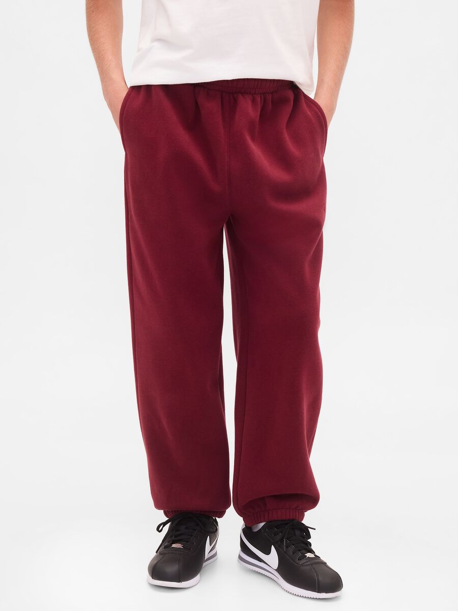Boys' Red Jogger Pants_1