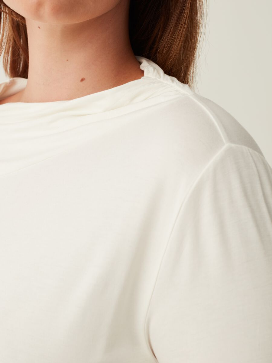 T-shirt in viscosa stretch Curvy_3