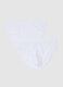 White regular fit stretch cotton slip two-pack_0