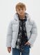 The Iconic Puffer grey hooded jacket for boys_1