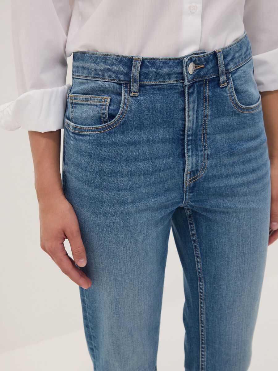 Slim-fit stretch cotton denim jeans_2
