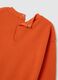 Orange pure cotton regular fit children's sweatshirt_3