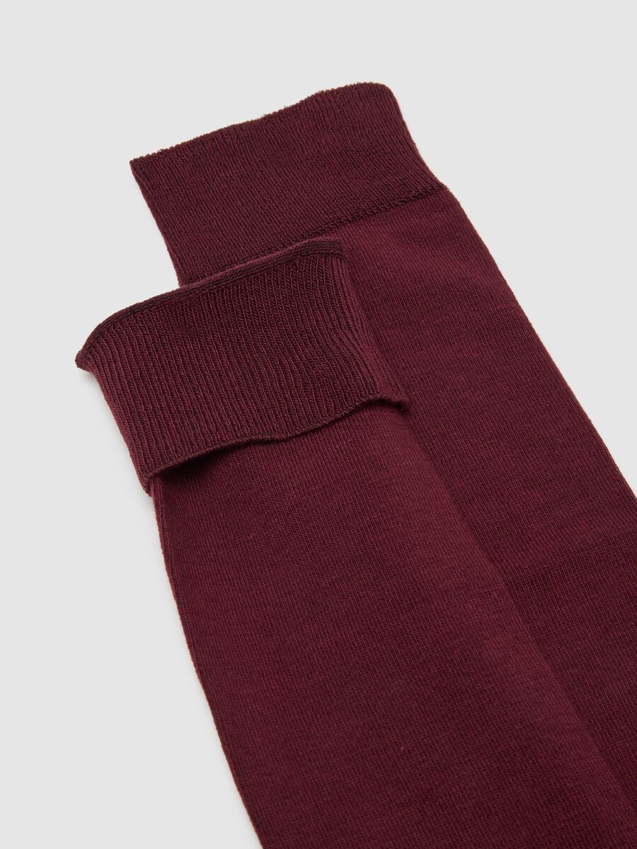 Set bipack calze lunghe in cotone multicolor elasticizzato_1