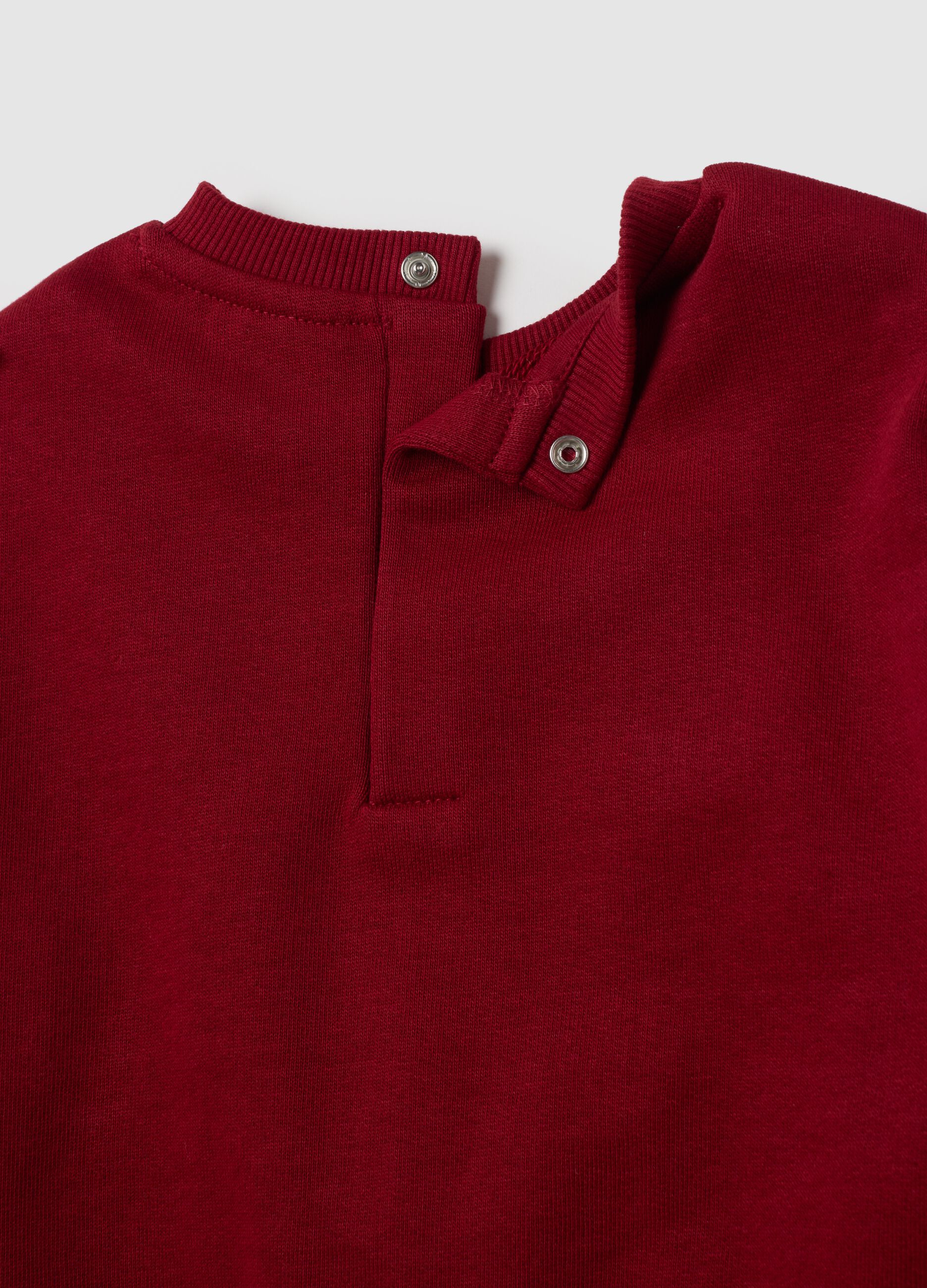 Red and grey pure cotton baby outfit