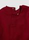 Red and grey pure cotton baby outfit_3