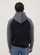 Black cotton-blend hoodie with PlayStation print_3