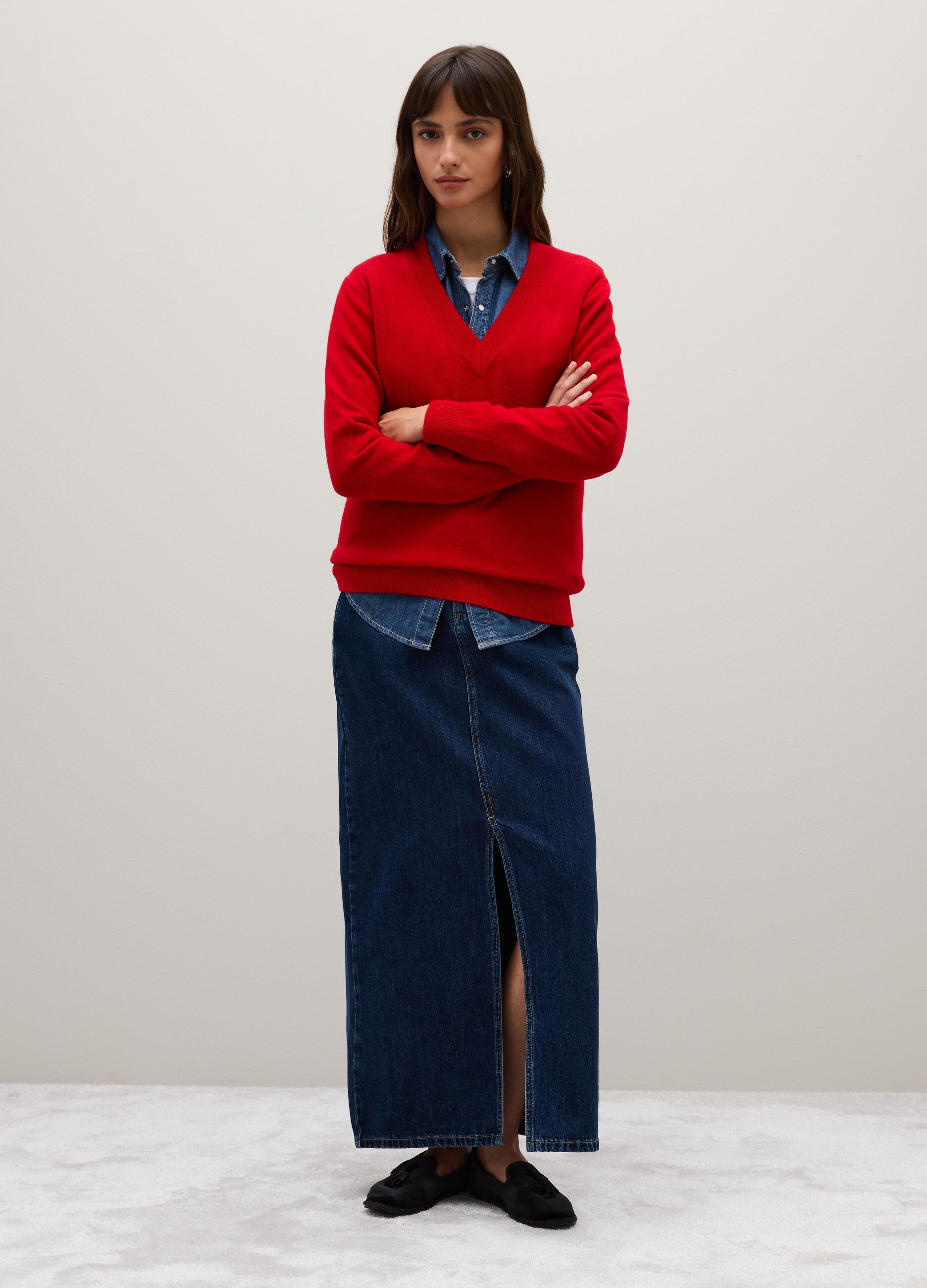 Red Wool Jumper
