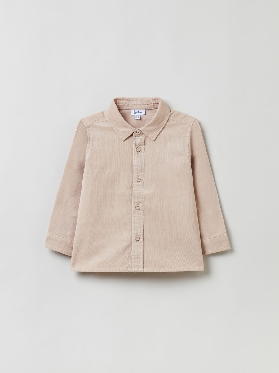 Camicia in corduroy_0