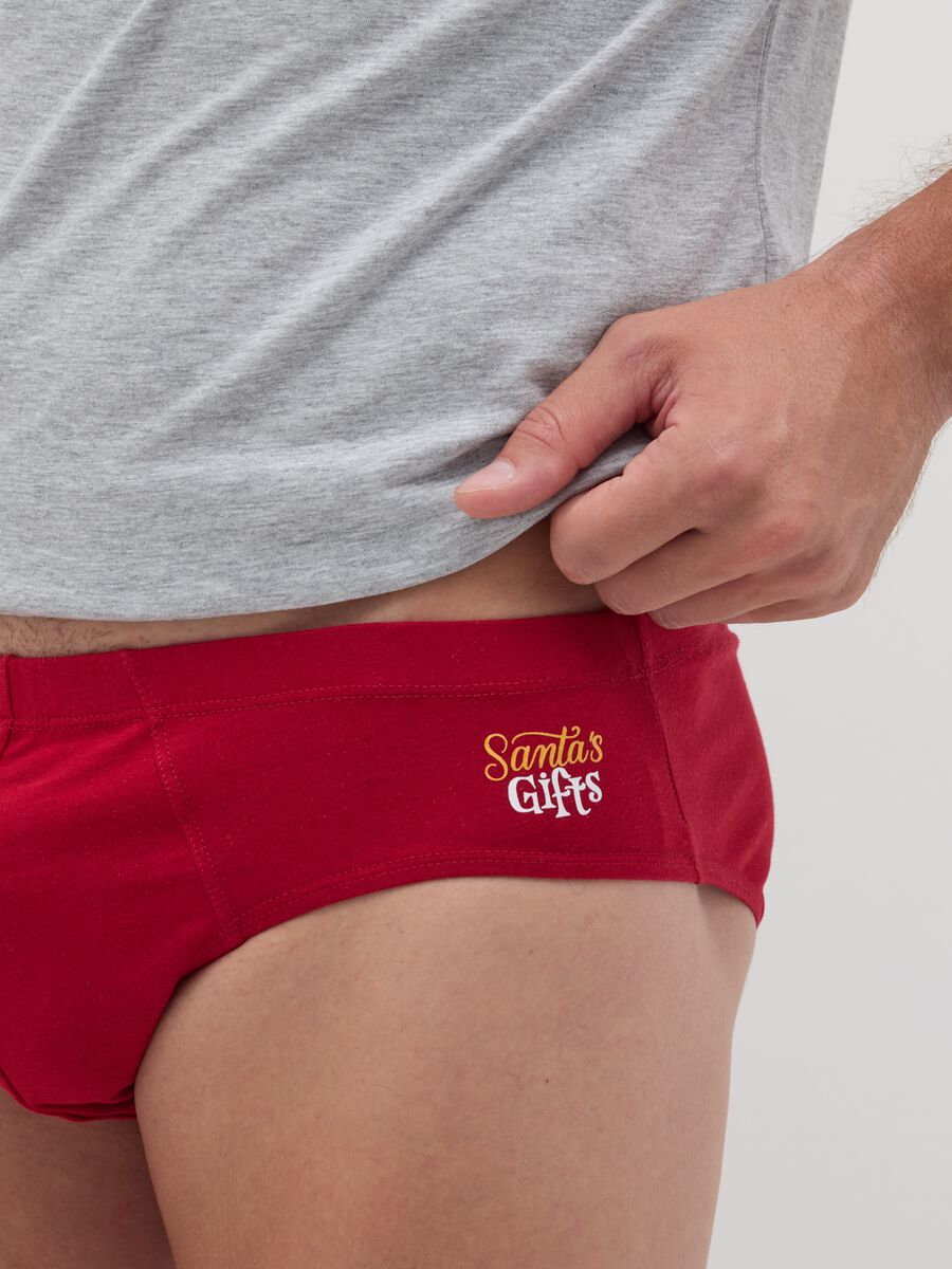 Briefs with Christmas print_2
