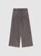 Grey Denim Wide Leg Girls' Trousers_4