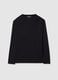 Black long sleeve top with a turtleneck_4