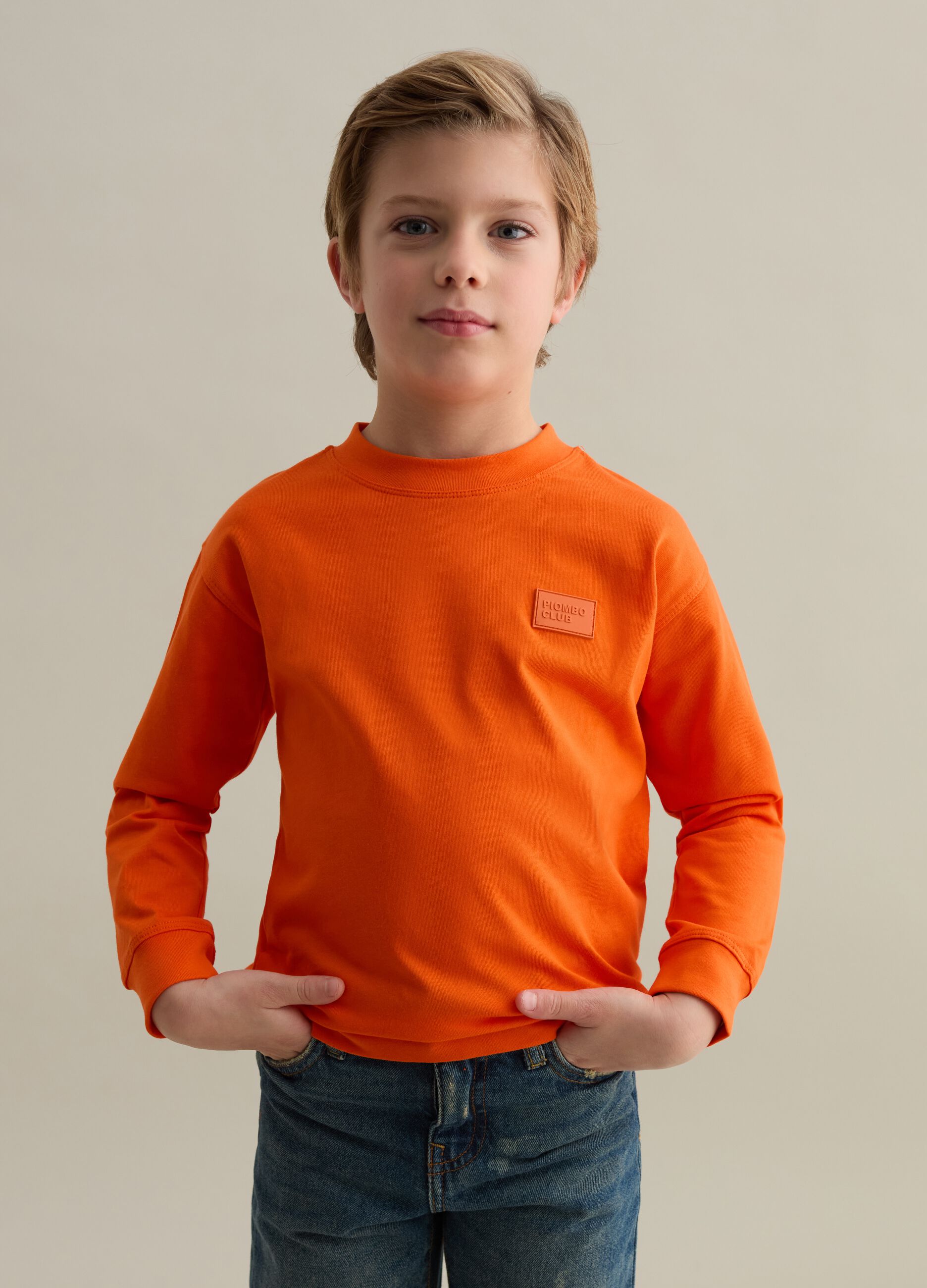 T Shirt e Polo Bambino Arancione OVS