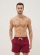 Red regular-fit swim shorts with drawstring_0