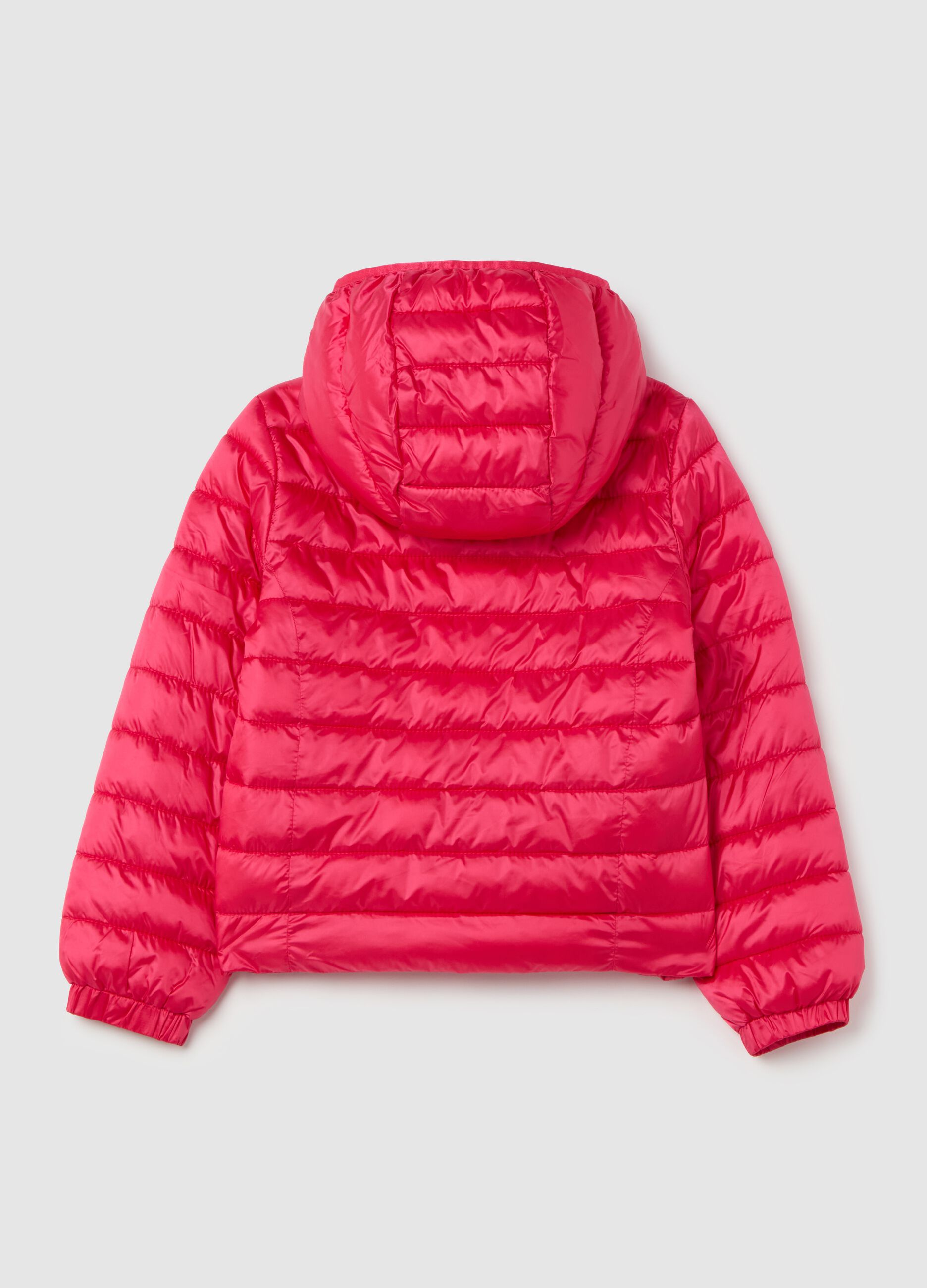 Ultralight down jacket with hood