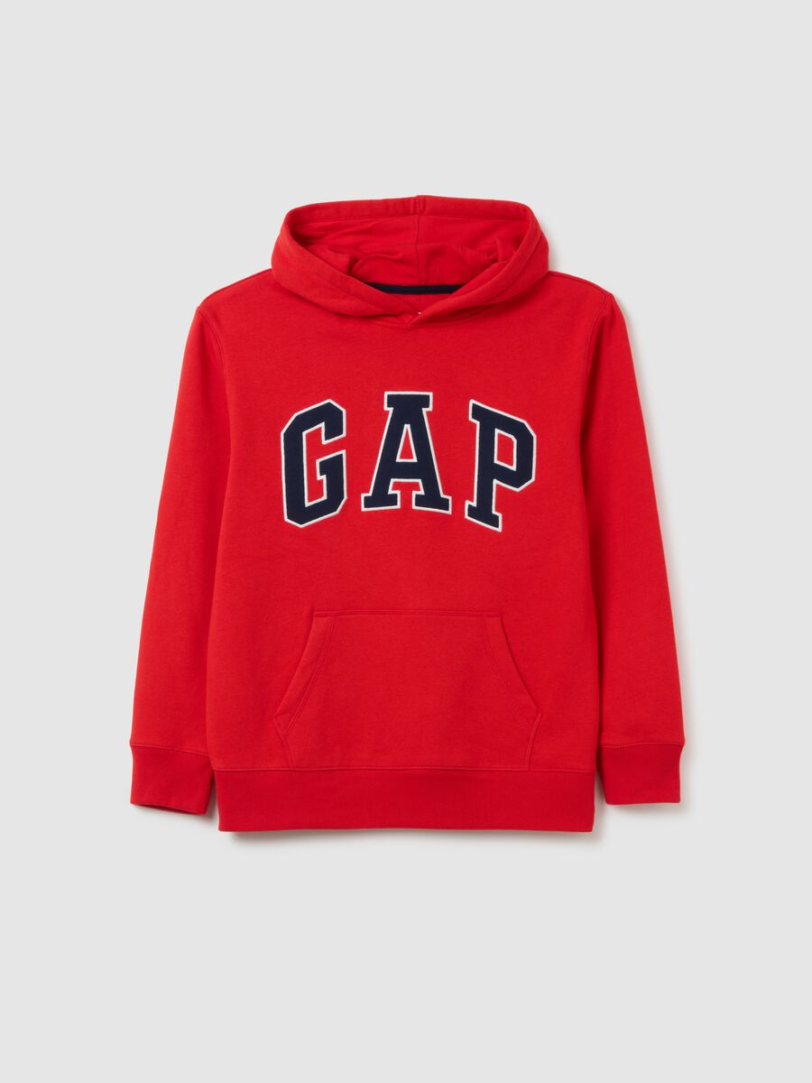 Hoodie with embroidered logo_0