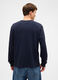 Blue long-sleeve cotton shirt_1