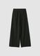 Green pure cotton regular-fit trousers_2