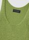Green glitter viscose-blend tank top, regular fit_1