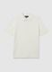 White pure cotton polo regular fit_4