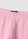 Girls' pink stretch cotton slim-fit leggings_2