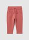 Stretch Pink Trousers for Girls_0
