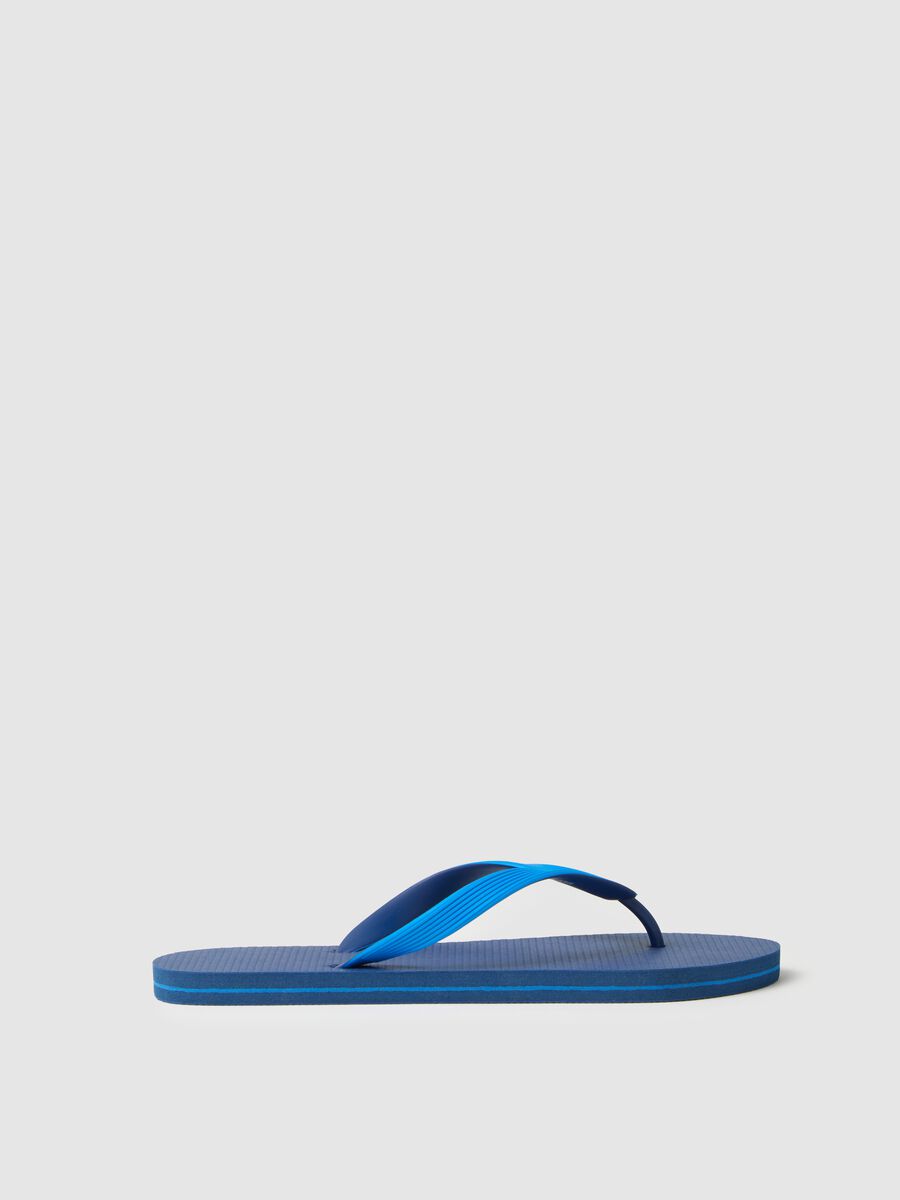 Men's multicolour flip-flops with anti-slip sole_0