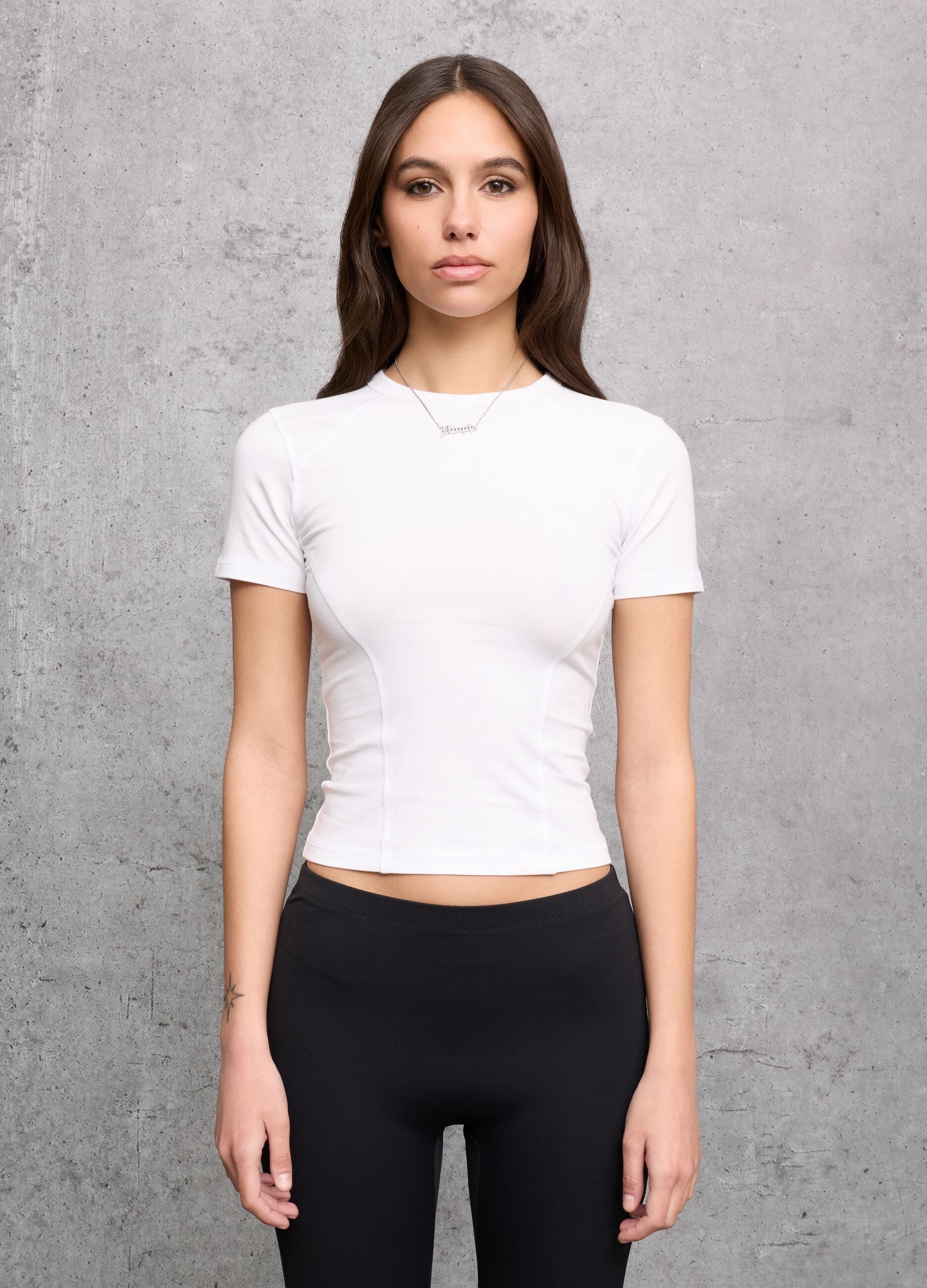Fitted Logo T-shirt White