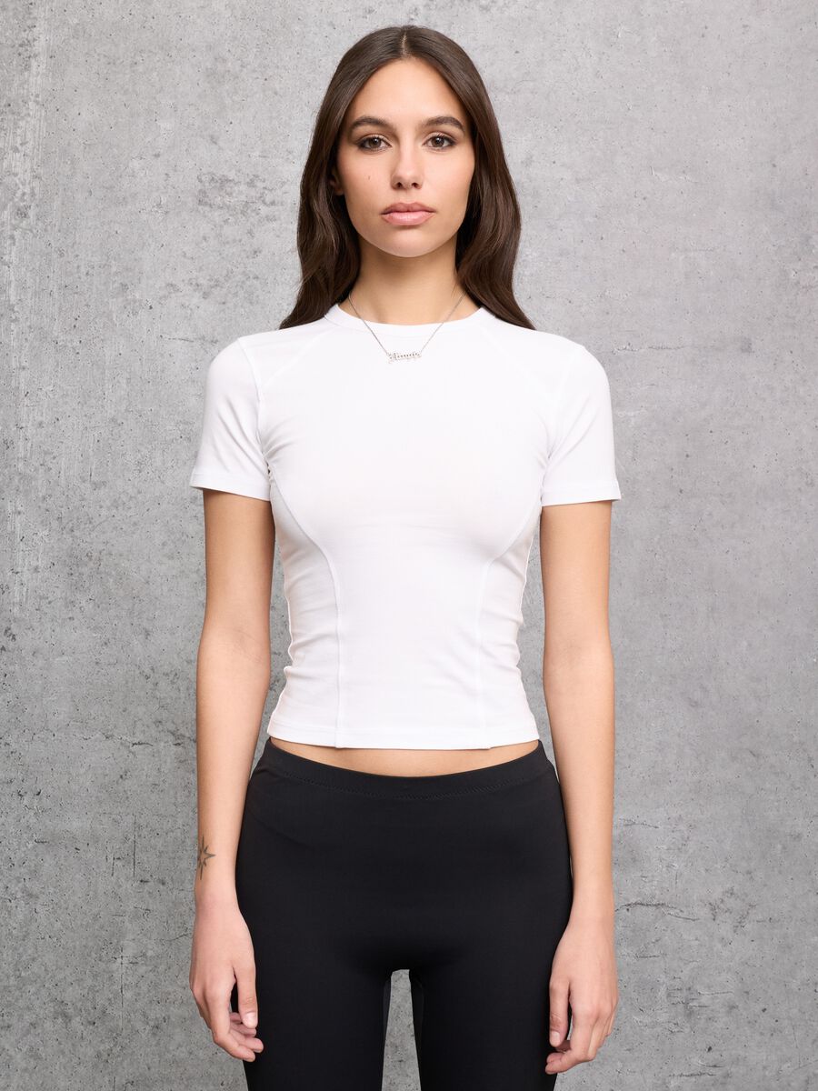 Fitted Logo T-shirt White_0